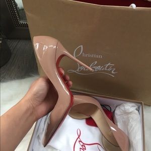 Louboutin Nude Shoes